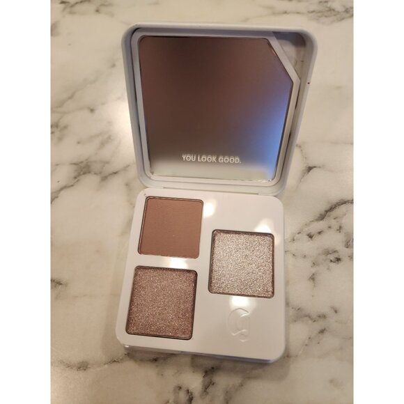 Glossier Monochromes Essential Eyeshadow Trio Mist Matte & Shimmer Cruelty-Free - Picture 1 of 3